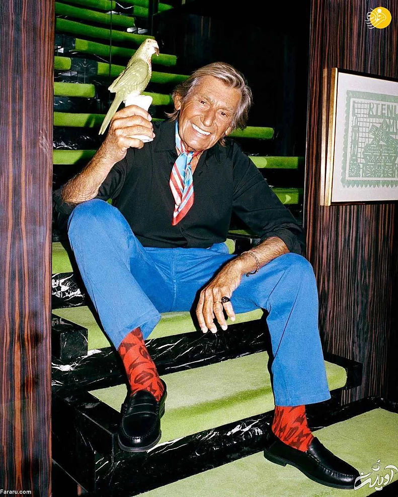 تصاویر - پدربزرگ 90 ساله مدل شد؛ پادشاه اسپانیا!